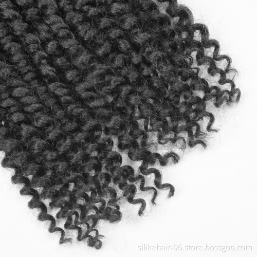 Passion Twist Hair 22inch Pre-Twisted Passion Twists Pre-Looped Crochet Braids Bohemian Hair Synthetic Braiding  Hair Extension